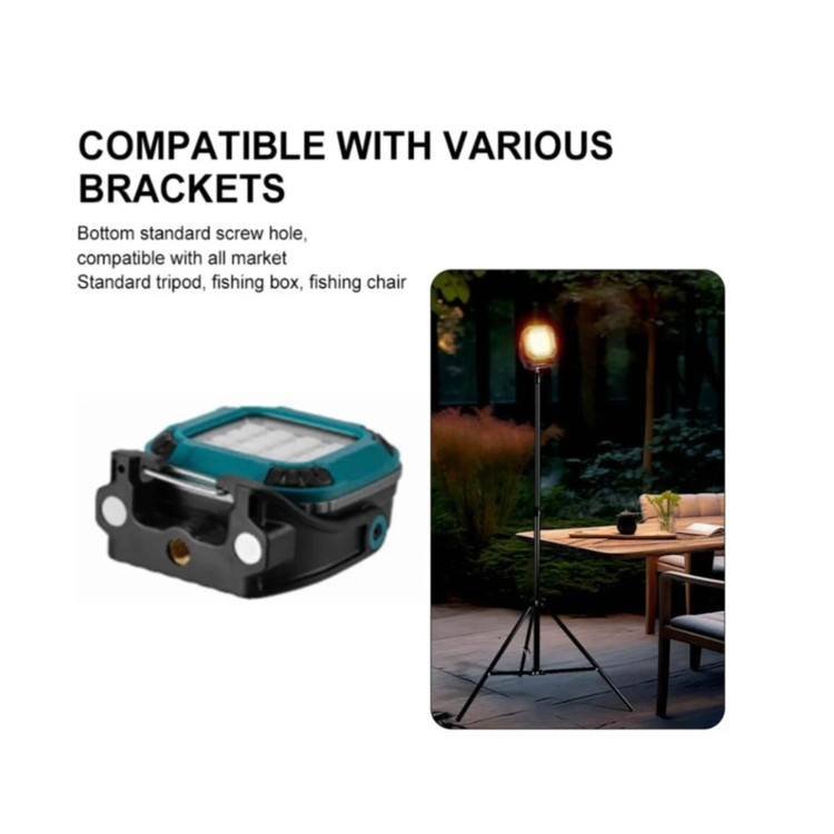 چراغ پروژکتور کمپی شارژی w8129