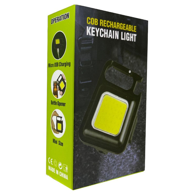 چراغ قوه کمپی جاکلیدی پرنور cob